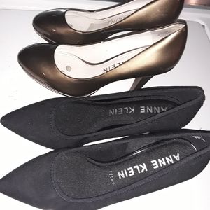 Two Pair of Anne Klein Shoes size 9
